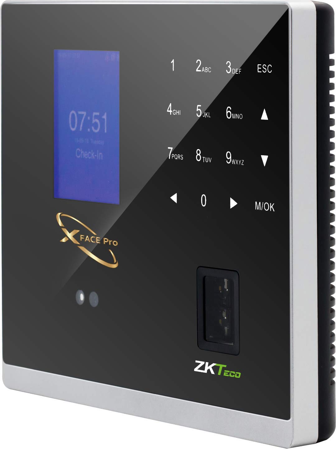 ZKTeco X Face Pro Multi-Bio Time Attedance Access Control Terminal ...